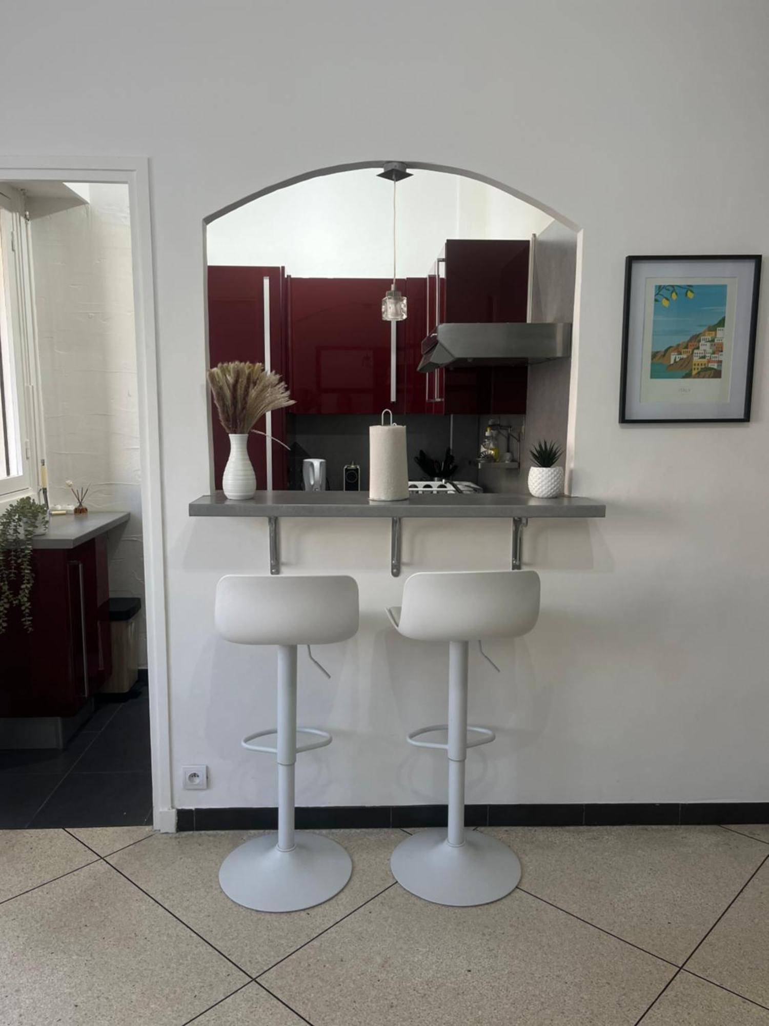 Nice Sejour Detente Studio Lumineux Balcon Cuisine Equipee Wifi Bagian luar foto