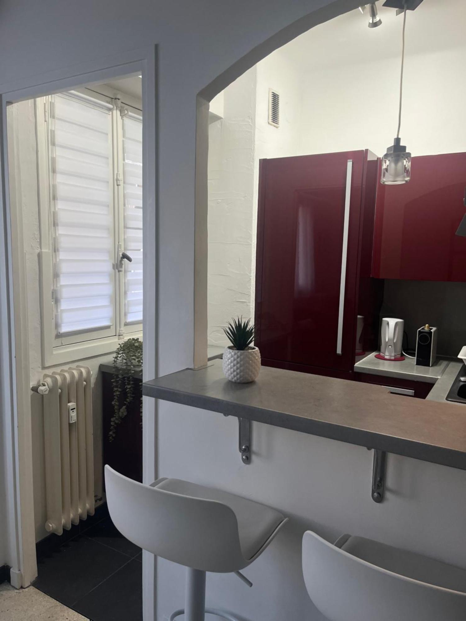 Nice Sejour Detente Studio Lumineux Balcon Cuisine Equipee Wifi Bagian luar foto